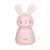 Veilleuse lapin « LOU » de Olala®, couleur Rose – Veilleuse fille pour combattre la peur du noir [ Veilleuse rechargeable par USB ] ROSE 1 - vertbaudet enfant 