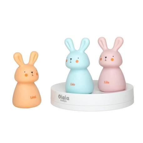 Veilleuse rechargeable Induction Olala®, 3 coloris – Lot de 3 lampe veilleuse pour créer un chemin lumineux BLANC 2 - vertbaudet enfant 