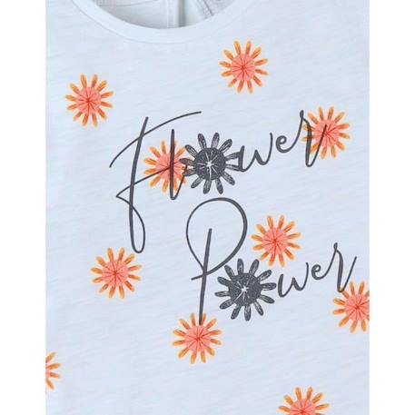 T-shirt imprimé soleil manches courtes JAUNE 3 - vertbaudet enfant 