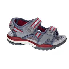 Sandales Garçon Geox Borealis - Gris - Scratch - Confortable  - vertbaudet enfant