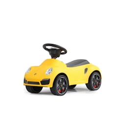 -Porteur Porsche 911 Jaune pour bébé dès 1 an - Jamara-Kids - Siège rabaissé et protection antichute