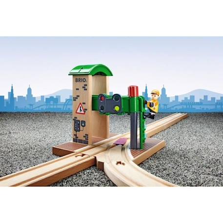 Brio World Station de Controle et d'Aiguillage - Accessoire pour circuit de train en bois - Ravensburger - Mixte dès 3 ans - 33674 VERT 5 - vertbaudet enfant 