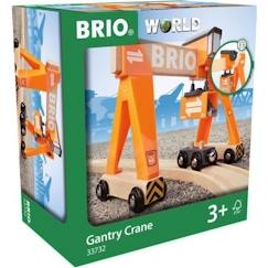 Grande grue lumineuse BRIO - Modèle 33835 - Jouet de construction pour  enfant de 3 ans et plus vert - Brio