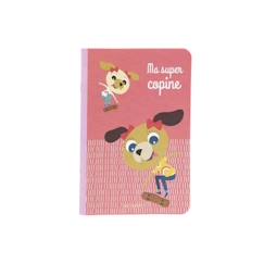 Jouet-Activités artistiques et musicales-Loisirs créatifs-Papeterie-Cahier pour enfant A5 MA SUPER COPINE - Multicolore - Draeger la carterie