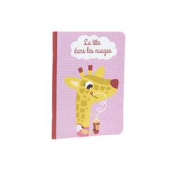 Jouet-Activités artistiques et musicales-Cahier pour enfant A5 La Tête Dans Les Nuages - Draeger la carterie - Grands carreaux - Seyès - Multicolore