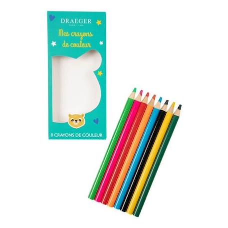 Paris 8 crayons de couleur ours - 3045671063098 VERT 2 - vertbaudet enfant 