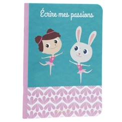 Jouet-Activités artistiques et musicales-Loisirs créatifs-Papeterie-Cahier Pour Enfant Ecrire Mes Passions - Draeger Paris