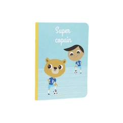 Jouet-Draeger la carterie - Cahier pour enfant A5 SUPER COPAIN - Multicolore