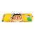 Trousse pour enfant - Draeger Paris - Tigre Pirate - Jaune - Polyester recyclé - 19x4x6 cm JAUNE 1 - vertbaudet enfant 