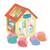 Maison d'activités de Peppa - TOOMIES - trieur de formes - 4 formes - fenêtres tournantes BLANC 2 - vertbaudet enfant 