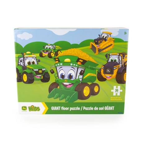 Puzzle de sol géant - TOMY - John Derre - 36 pièces - Dessins animés et BD - Enfant à partir de 3 ans VERT 1 - vertbaudet enfant 