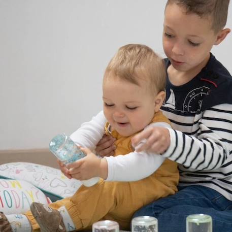 Bouteille sensorielle - flamants roses - L'Atelier Gigogne - apaiser les petites et grandes émotions de votre enfant ROSE 4 - vertbaudet enfant 