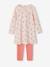 Lot de 2 chemises de nuit 'pommes' + legging rose 2 - vertbaudet enfant 