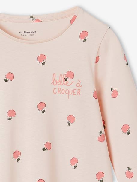 Lot de 2 chemises de nuit 'pommes' + legging rose 7 - vertbaudet enfant 