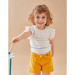 T-shirt manches courtes imprimé fille  - vertbaudet enfant