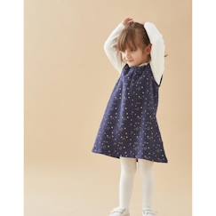 Ensemble robe en molleton et t-shirt manches longues uni  - vertbaudet enfant