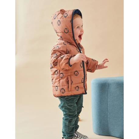 Veste déperlante lion doublée Groloudoux® MARRON 2 - vertbaudet enfant 