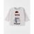 T-shirt manches longues Nouky en jersey chiné BEIGE 1 - vertbaudet enfant 