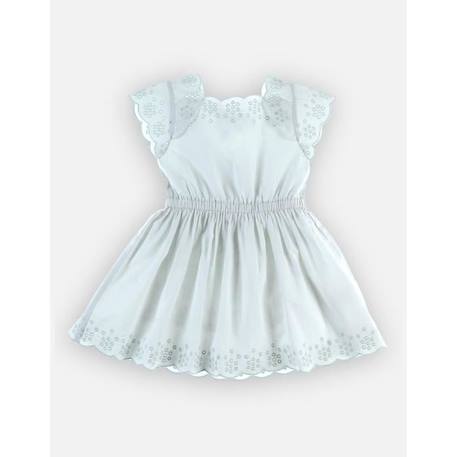 Robe en popeline BLEU 4 - vertbaudet enfant 