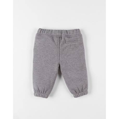 Pantalon jogging en Pulloloudoux® chiné GRIS 2 - vertbaudet enfant 