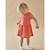 Set robe + bloomer en popeline gaufrée ROUGE 1 - vertbaudet enfant 