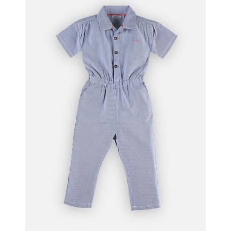 Combinaison longue rayée BLEU 4 - vertbaudet enfant 