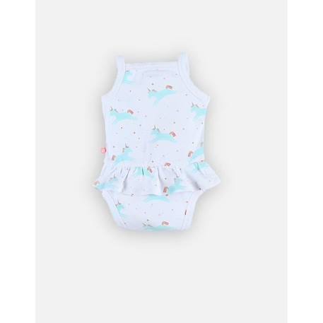 Body jupette sans manches BLANC 4 - vertbaudet enfant 