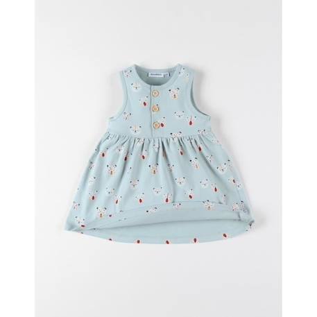 Robe à imprimé tigre BLEU 4 - vertbaudet enfant 