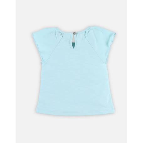 T-shirt manches courtes BLEU+ROSE 4 - vertbaudet enfant 