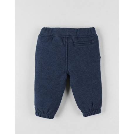 Pantalon jogging en Pulloloudoux® chiné BLEU 2 - vertbaudet enfant 