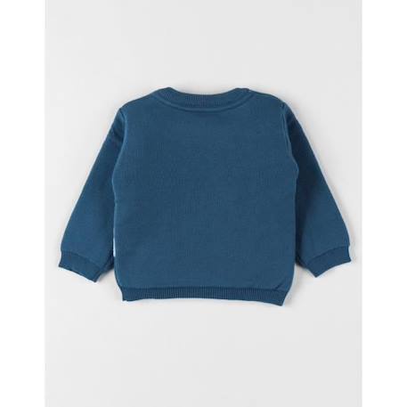 Pull en tricot motif dinosaure BLEU 4 - vertbaudet enfant 