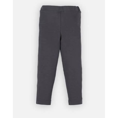 Jegging en interlock à pois GRIS+ROSE 4 - vertbaudet enfant 