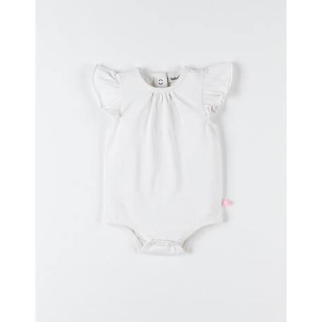 Body tiddy manches volants BLANC 4 - vertbaudet enfant 