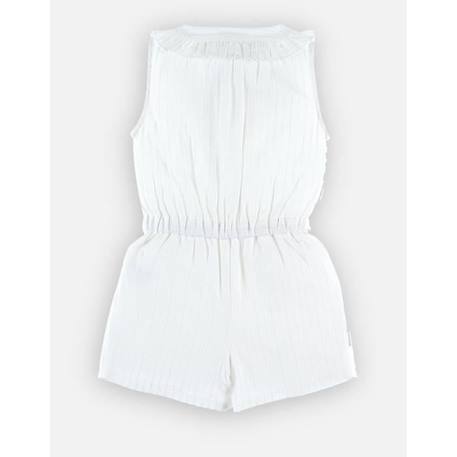 Combishort sans manches avec lurex BLANC 4 - vertbaudet enfant 