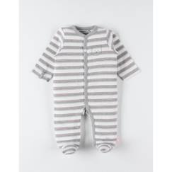 Pyjama 1 pièce rayé en jersey  - vertbaudet enfant