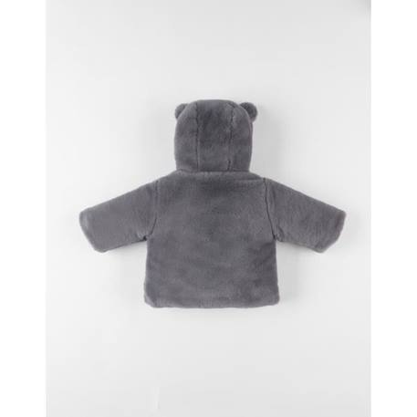 Veste à capuche en Groloudoux® GRIS 2 - vertbaudet enfant 