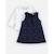 Ensemble robe en molleton et t-shirt manches longues uni BLANC 4 - vertbaudet enfant 