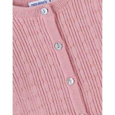 Cardigan en tricot tressé ROSE 3 - vertbaudet enfant 