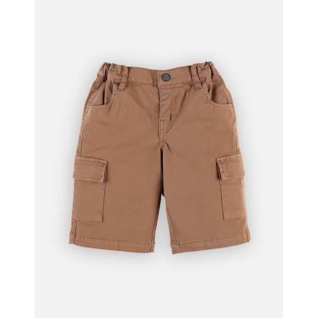 Bermuda en twill BEIGE 4 - vertbaudet enfant 