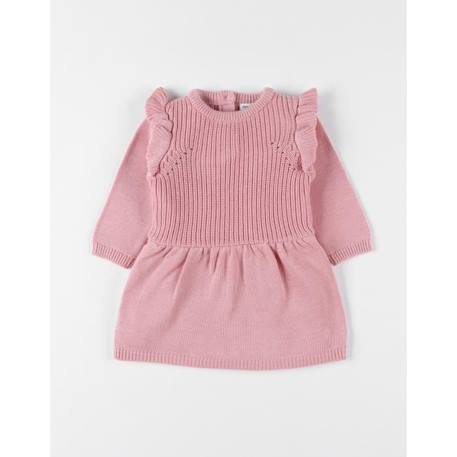 Robe manches longues en tricot ROSE 1 - vertbaudet enfant 