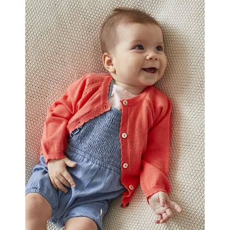 Cardigan en tricot fin ROSE 1 - vertbaudet enfant 