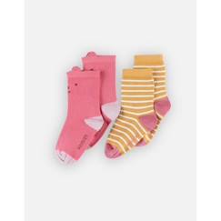 -Set de 2 paires de chaussettes