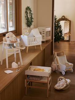 Lit poupon sur pieds en bois FSC®  - vertbaudet enfant