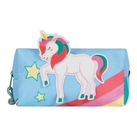 Garçon-Grande Trousse Licorne Bleue - Draeger Paris