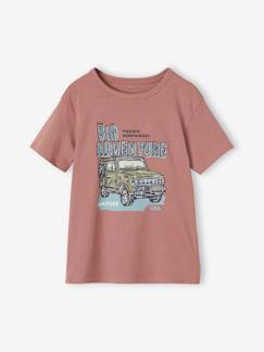 T-shirt motifs graphiques garçon manches courtes  - vertbaudet enfant