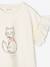 Tee-shirt romantique en coton bio fille écru+marine 4 - vertbaudet enfant 