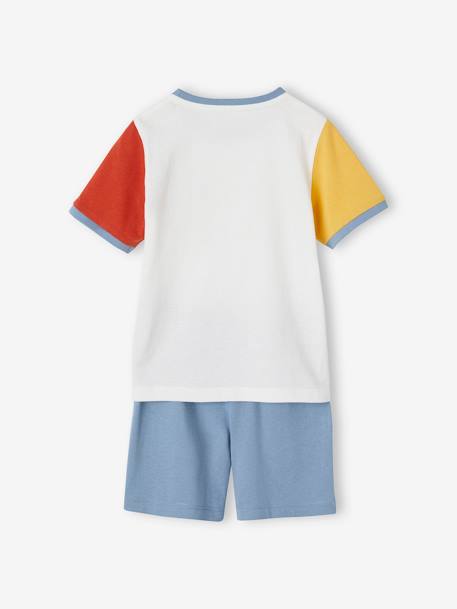 Pyjashort garçon 'Meilleur Brother' bleu ciel 6 - vertbaudet enfant 