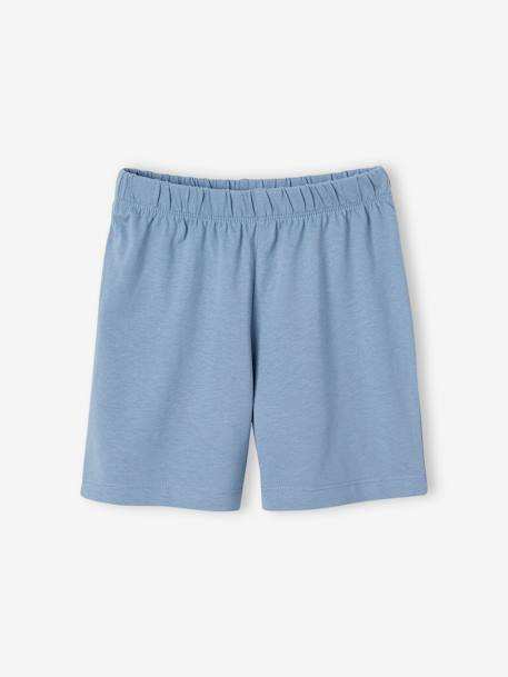 Pyjashort garçon 'Meilleur Brother' bleu ciel 4 - vertbaudet enfant 