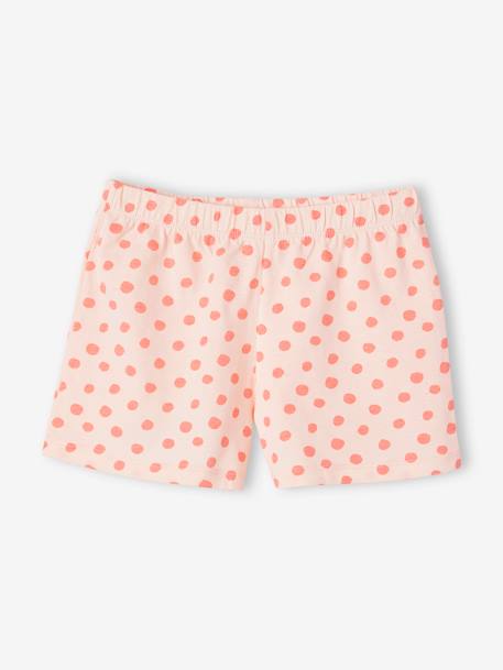 Pyjashort fille arc-en-ciel pêche 3 - vertbaudet enfant 