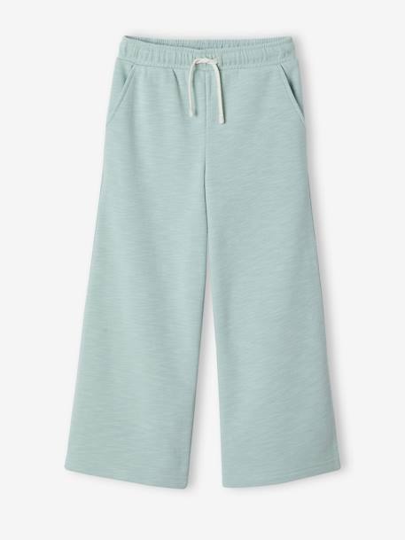 Jogging large fille vert d'eau 1 - vertbaudet enfant 